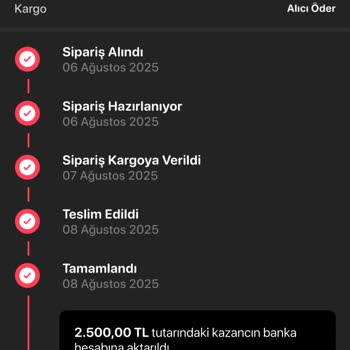 Letgo Üzerinden Satış Sonrası Ödeme Tarafıma Ulaşmadı