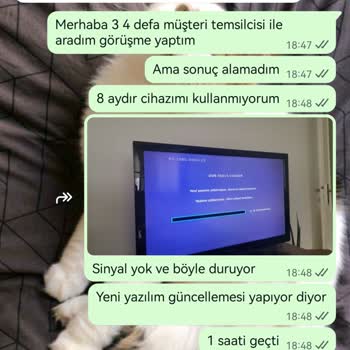 D-Smart Güncelleme Sonrası Cihazım Çalışmıyor Servis Ücreti İsteniyor