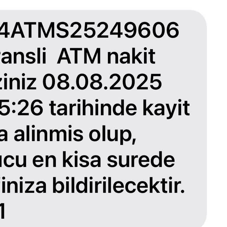 ATM'de Yutulan Paranın İadesi Bekleniyor