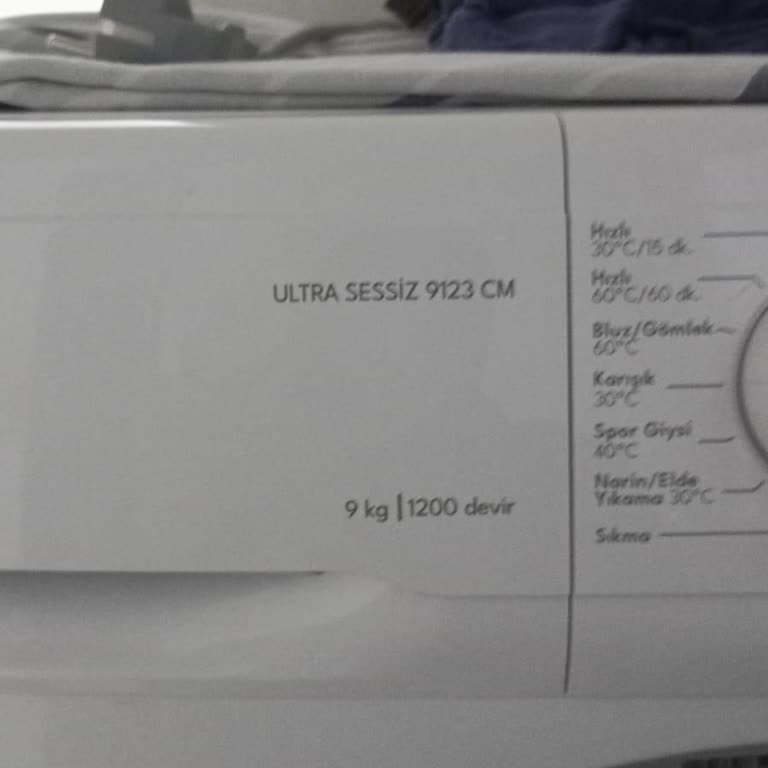 Çamaşır Makinesinde Sarsıntı Ve Gürültü Sorunu Sonrası Servis Müdahalesi