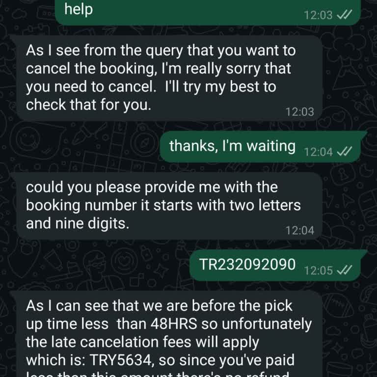 I Got Charged ₺5634 by EDreams to Cancel a Car Rental with Free Cancellation