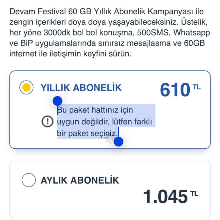 Taahhütlü Paket Değişikliğinde Verilen Sözlerin Tutulmaması Ve Mağduriyet