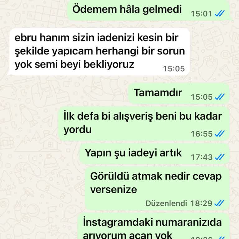 İptal Edilen Siparişin Ücreti 9 Gündür İade Edilmiyor!