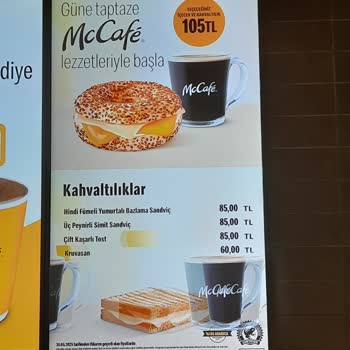 McDonald's Fiyat Farkı Ve Olumsuz Personel Davranışı Nedeniyle Yaşanan Mağduriyet