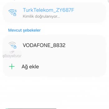 Türk Telekom Ev İnternetim Şifre Hatası Veriyor