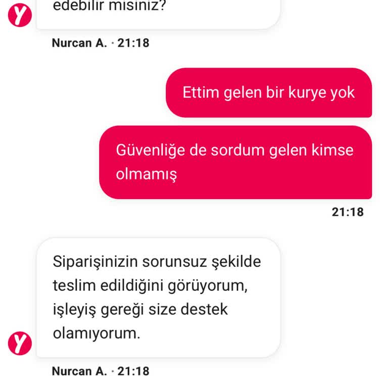 Siparişim Teslim Edilmediği Halde Teslim Edilmiş Görünüyor Para İadem Reddedildi