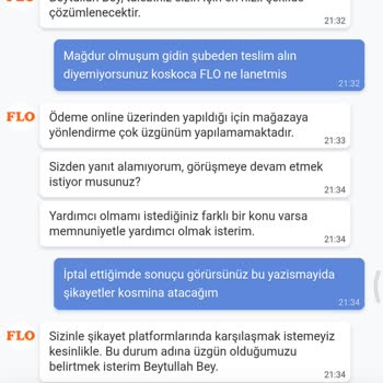 FLO İnternet Siparişim Uzun Süredir Kargoya Verilmedi, Müşteri Hizmetlerinden Yanıt Alamadım