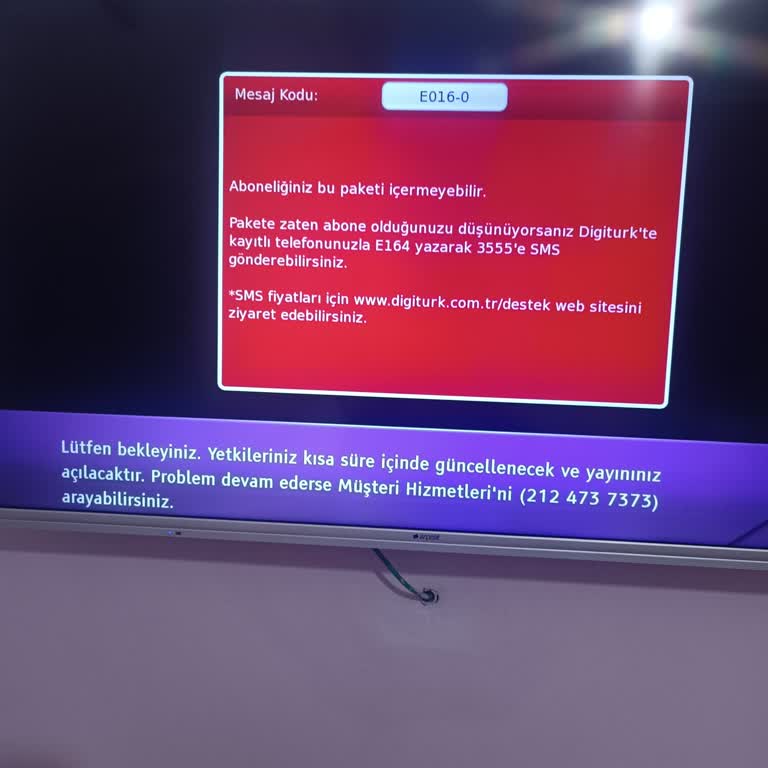 Maç Yayınına Erişememe Ve Müşteri Hizmetlerine Ulaşamama Sorunu