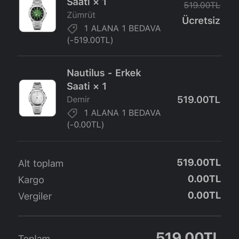 Vantier Poedagar Sipariş Sorunu