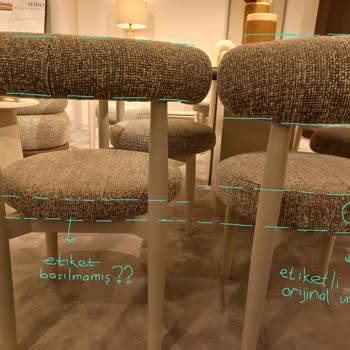 Seyran Koltuk Teslim Edilen Yemek Takımı Orijinal Değil, Taklit Ve Kalitesiz Ürün Gönderildi