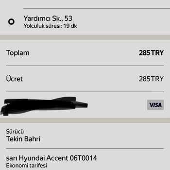 Kısa Mesafede Fazla Ücret Sürpriziyle Mağdur Oldum