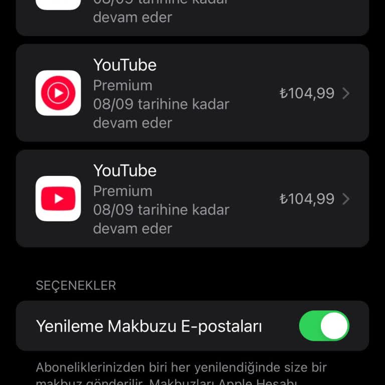Youtube Premium Aboneliğinde Çifte Çekim Şoku