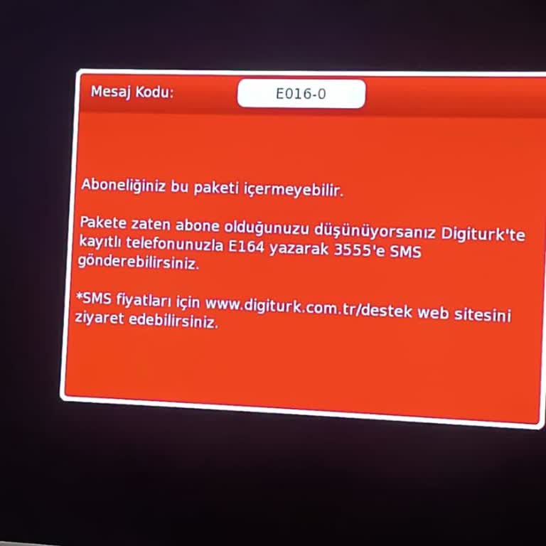 Abonelikte Eksik Paket Nedeniyle Yayın Kesintisi Ve Müşteri Hizmetlerine Ulaşılamaması