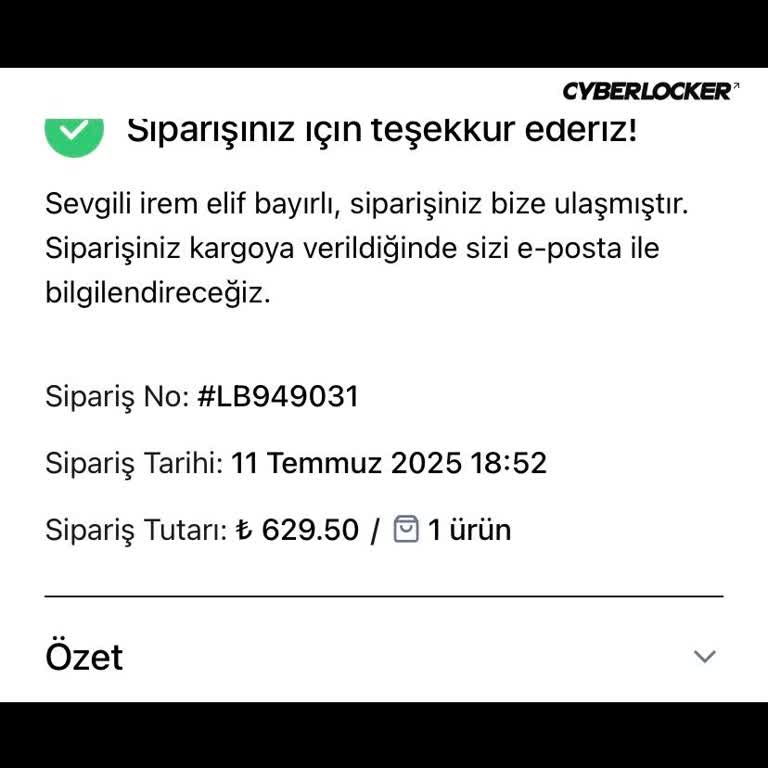 Lobbeco Sipariş Gönderilmedi, İade Talebime Cevap Verilmiyor