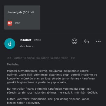 İntobet'te 2000 TL Bakiyemi Çekemiyorum, Sürekli Belge İsteyip Oyalıyorlar