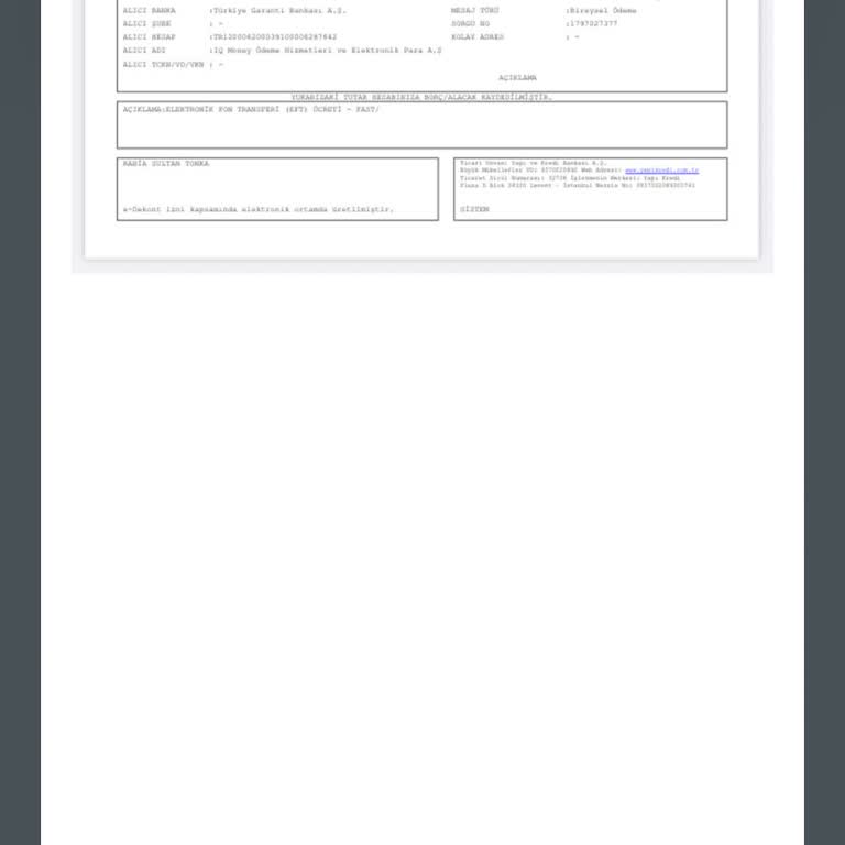 Yanlış Yapılan Para Transferlerim İade Edilmiyor