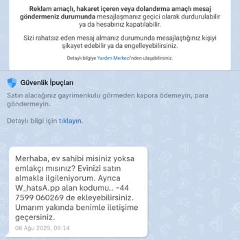 Yurt Dışı Numaradan Gelen Şüpheli Mesajlar Ve Kişisel Veri Güvenliği Endişesi