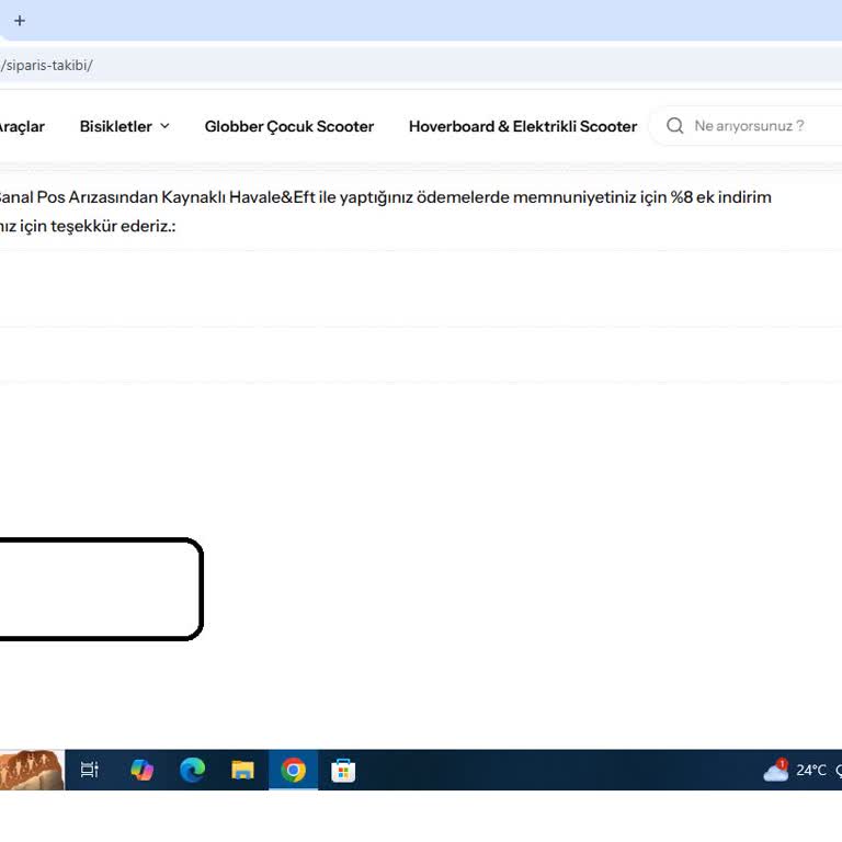 Karbonbisiklet.com Online Bisiklet Siparişi Sonrası İade Yapılmadı Ve İletişim Kurulamadı