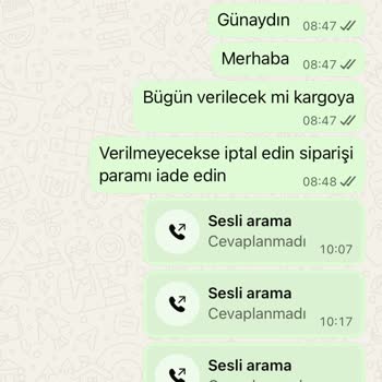 Siparişim Hakkında Bilgi Eksikliği Ve Geciken Teslimat Nedeniyle Mağduriyet Yaşıyorum