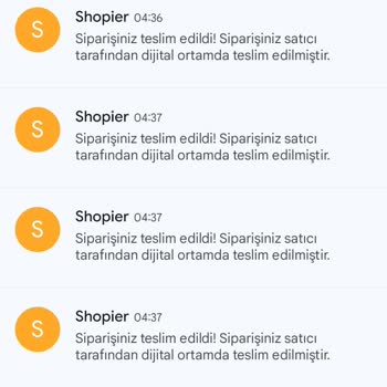 İzinsiz Sipariş Bildirimi Ve Kişisel Bilgi Güvenliği Endişesi