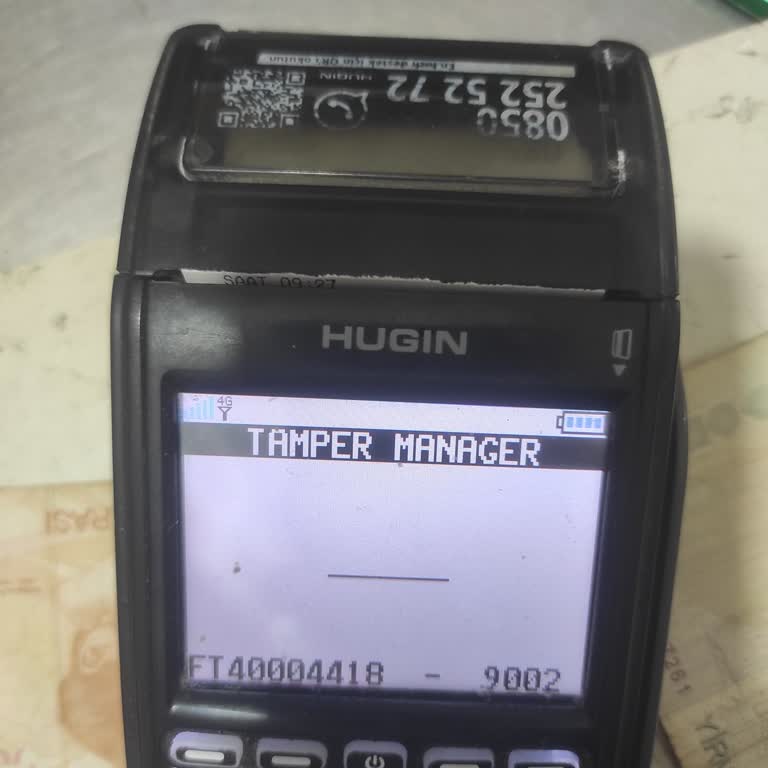 Hugin T300 Cihazında Tamper Hatası Ve Şifre Sorunu