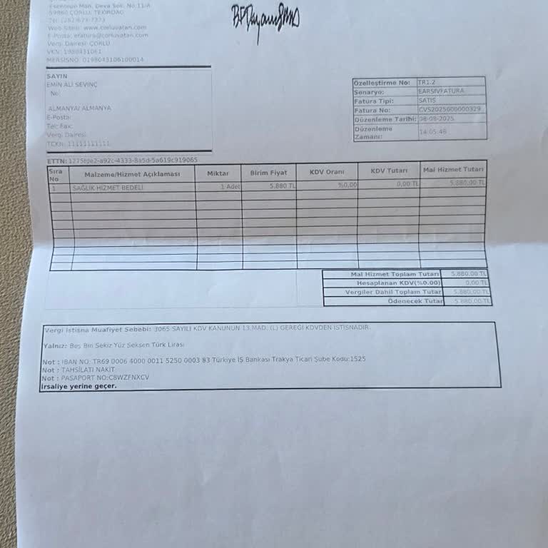 Sünnet İçin Ek Ücret Talebi Ve Eksik Bilgilendirme Mağduriyeti