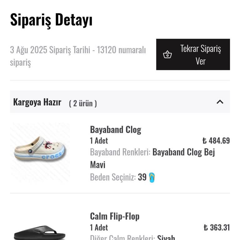 Siparişim Gönderilmedi, Bilgilendirme Ve Destek Alamadım