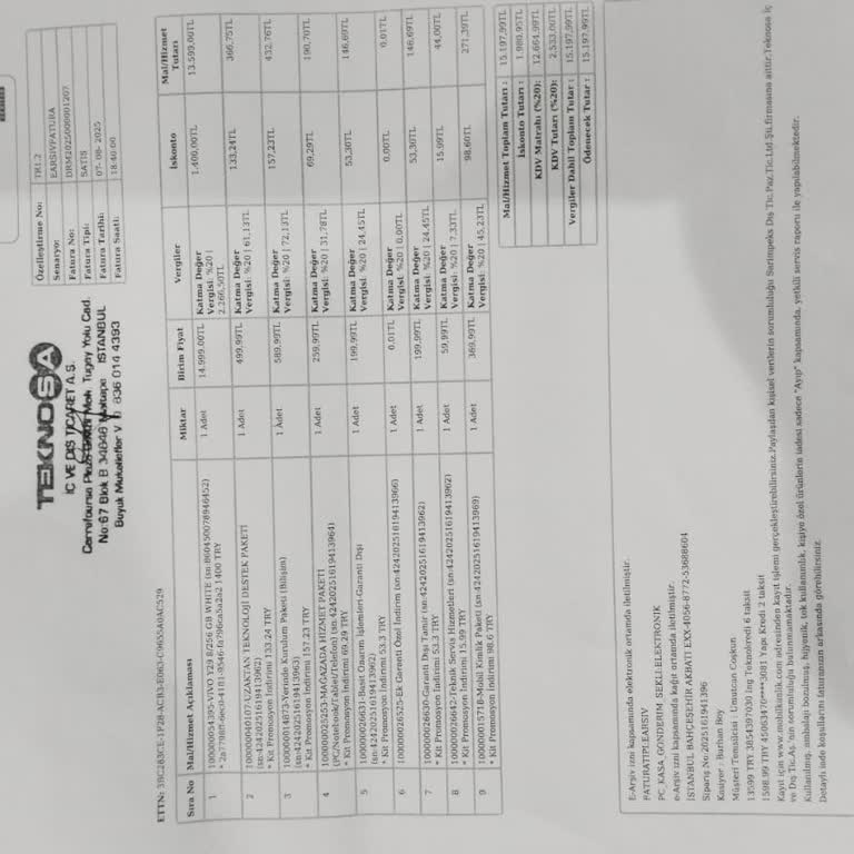 Teknosa’dan Alınan Telefonda Fazla Ücret Ve Kredi İşlemlerinde Sorun Yaşadım