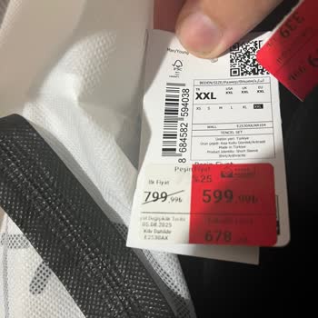 Etiket Ve Kasa Fiyatı Arasındaki Farkın İadesini Talep Ediyorum