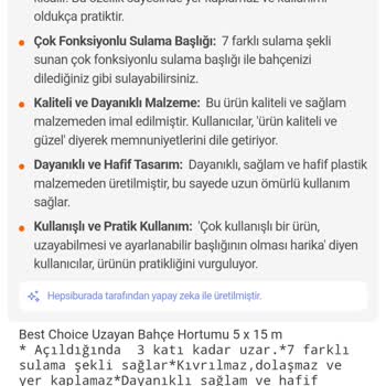 Aldığım Hortumda Kaçak Var, Garanti Ve Değişim Talebim Karşılanmadı