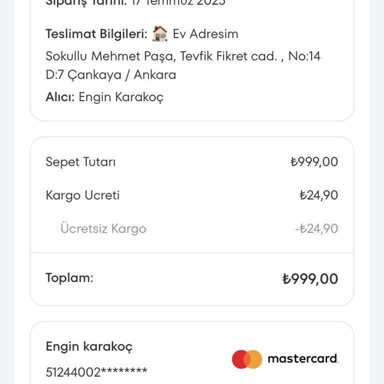 A101’den Sipariş Verdim, Ürün Teslim Edilmedi Ve Müşteri Hizmetlerinden Çözüm Alamadım