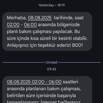 5 Gündür Tamamen Kesilen İnternet Ve İlgisiz Müşteri Hizmetleri Mağduriyeti