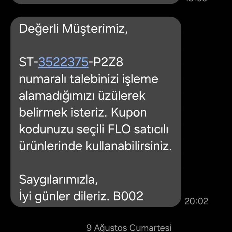 Yanlış Bilgilendirme Ve Kupon Kısıtlaması Nedeniyle Mağduriyet