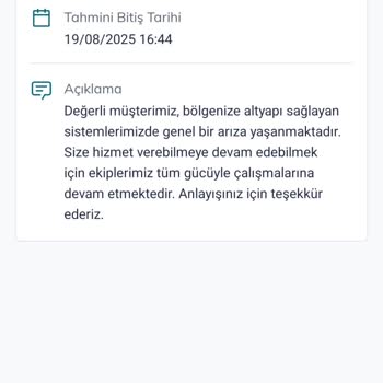 Uzun Süredir Devam Eden İnternet Kesintilerine Karşı Çözüm Ve Fatura İndirimi Talebi