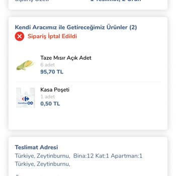 Siparişlerim Bilgilendirme Yapılmadan İptal Edildi, Ücret İadesi Ve Geri Dönüş Sağlanmadı