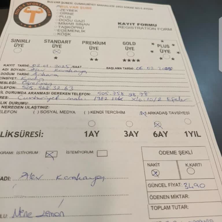 Üyelik Süresince Hizmet Sorunları Ve İade Talebi