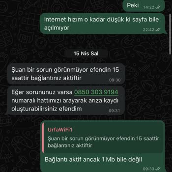 Sürekli Kesinti Ve Yavaş Hız: Urfawifi'den Çözüm Bekliyorum