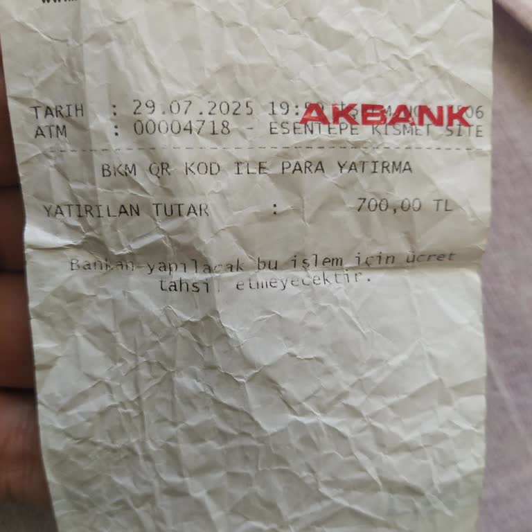 ATM'ye Yatırılan 700 TL 11 Gündür Hesabıma Geçmedi, Çözüm Bekliyorum