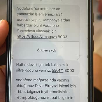 Vodafone Hat Devir İşlemi Bir Haftadır Tamamlanmıyor, Mağduriyet Yaşıyorum