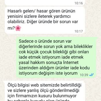 Pukka İade Talebim Reddedildi Ürünler Kalitesiz Çıktı
