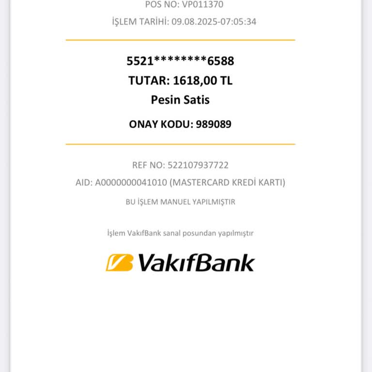 Hafta Sonu Bilgim Dışında Kredi Kartı Harcaması Ve Yetersiz Destek