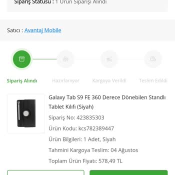 Çiçek Sepeti'nden Sipariş Gecikmesi Ve İptal Sonrası Ücret İadesi Sorunu