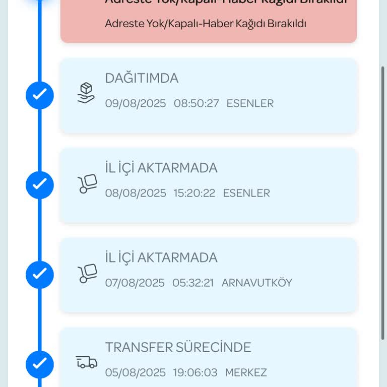 Evde Olmama Rağmen PTT Kargo Teslimat Yapmadı, Mağdur Edildim