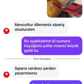Ayakkabı Numarası Uymadı Satıcıdan Dönüş Alamıyorum Değişim Veya İade Yapılmıyor