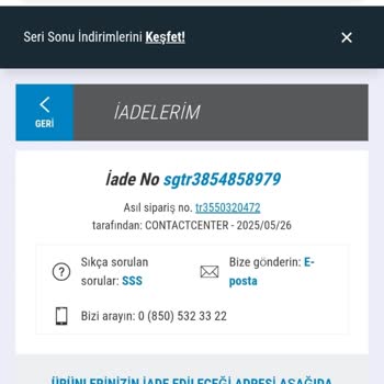 İade Tutarım Hesabıma Yatırılmadı, Sorunum Çözülmüyor