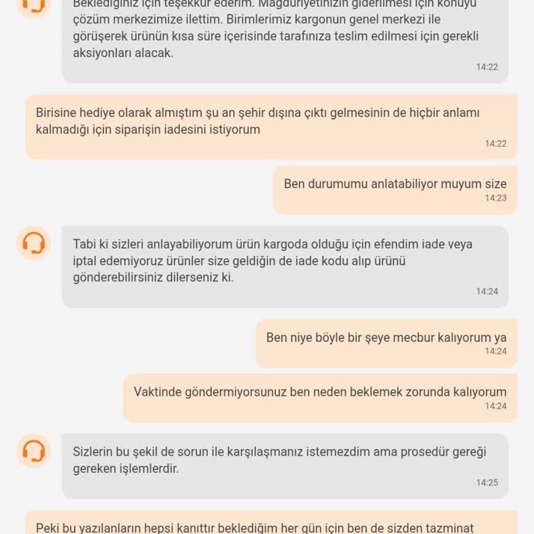 Trendyol Express Teslimat Gecikmesi Ve Belirsiz Kargo Durumu Mağduriyeti