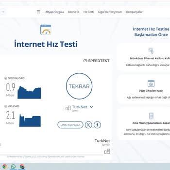 Söz Verilen 100 Mbps Hız Sağlanmadı Masraflarım Karşılanmadı