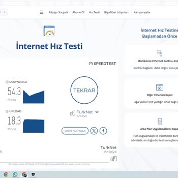 Söz Verilen 100 Mbps Hız Sağlanmadı Masraflarım Karşılanmadı