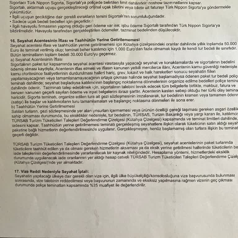 Vize Reddi Sonrası Ücret İadesi Ve Yazılı Açıklama Yapılmıyor