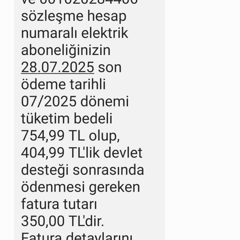 Faturada Devlet Katkısı Bilgilendirmesi Ve Tutar Artışı Hakkında Şeffaflık Talebi